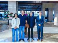 CORTEC亞太地區(qū)老總裘先生與朱總親切會面